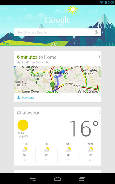 google now